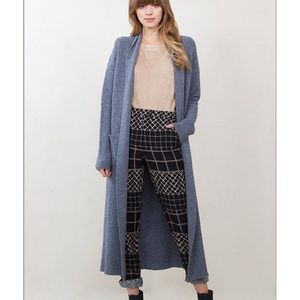 Sugarlips maxi cardigan with pockets size xs